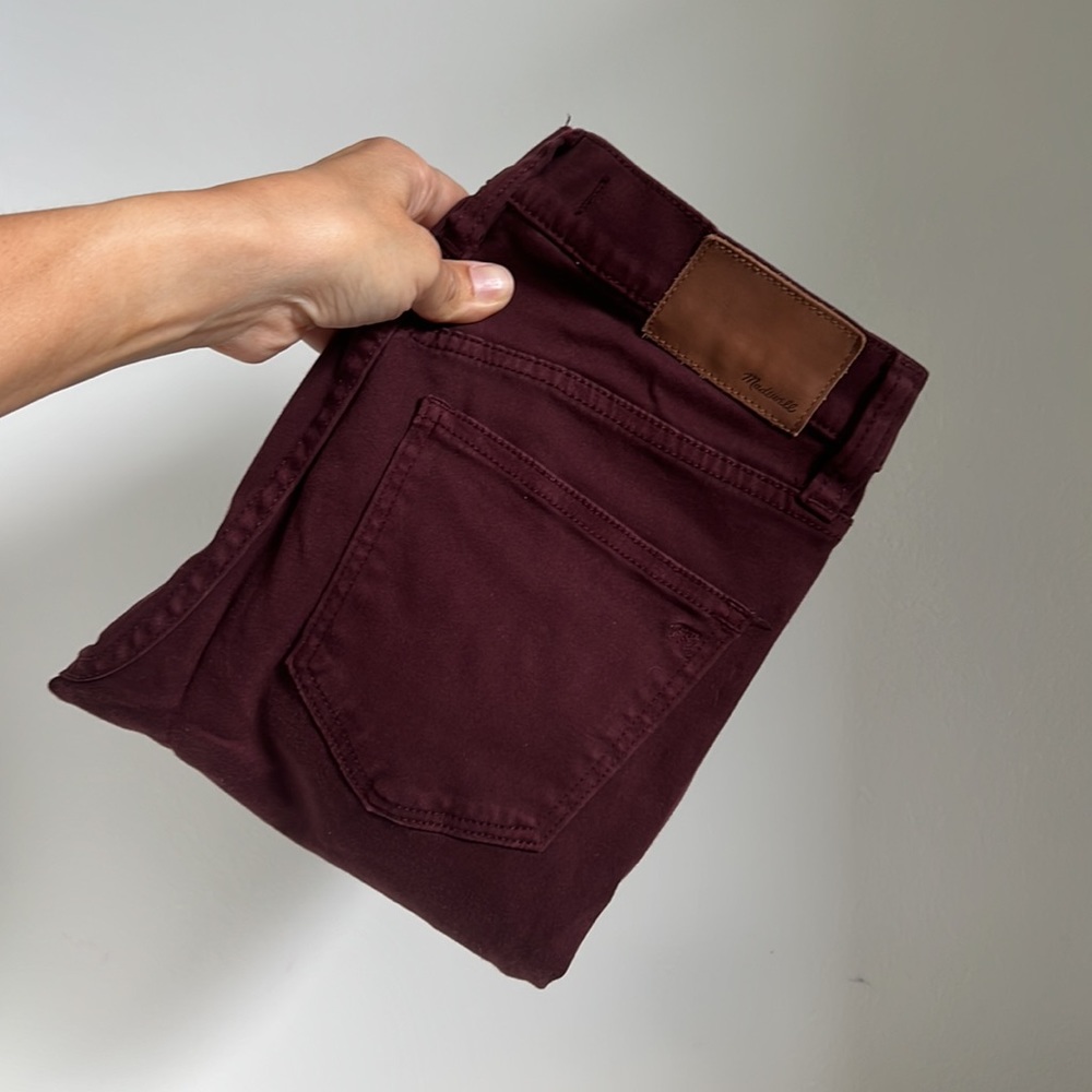 Madewell Satin Skinny Pants sz 25